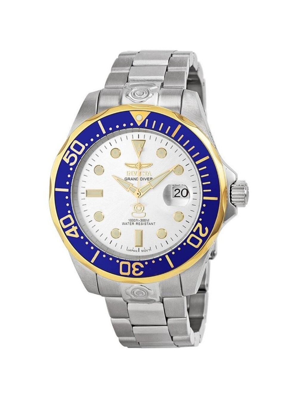 NWT Invicta Pro Diver Automatic Silver Dial Men's Watch